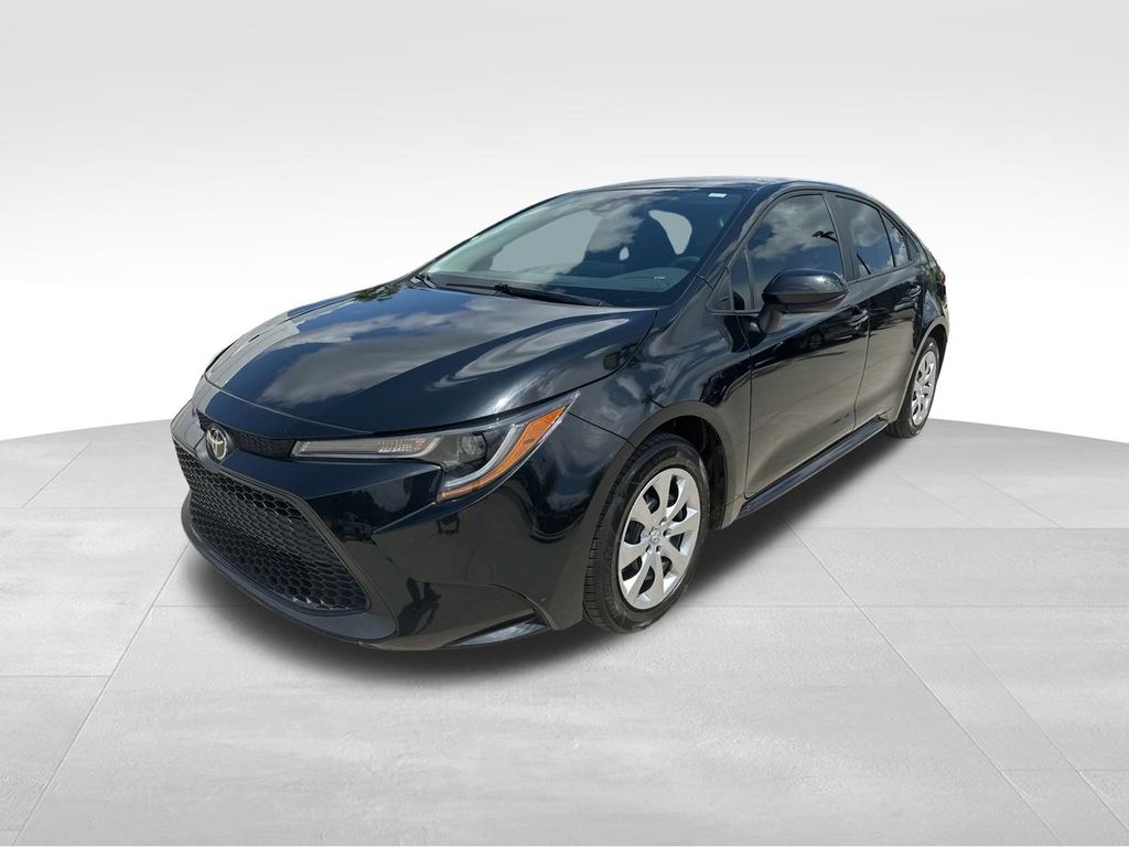 2022 Black Sand Pearl Toyota Corolla LE FWD Sedan