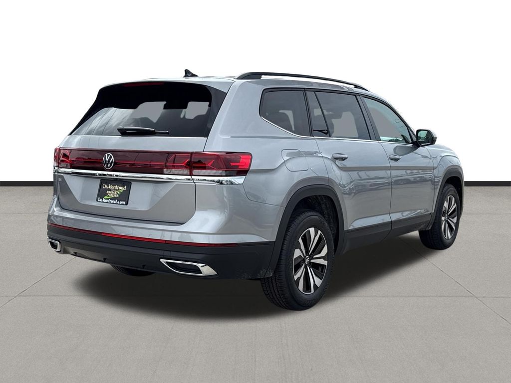 2026 Volkswagen Atlas 2.0T SE Silver at DeMontrond Auto Country