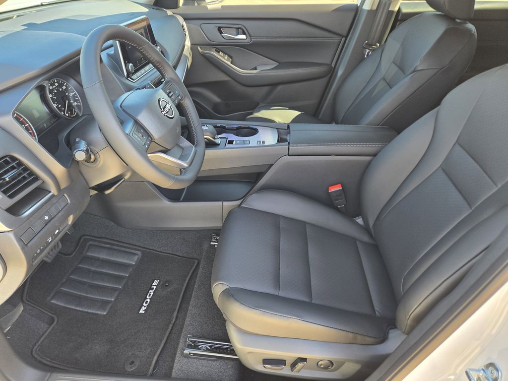 2026 Nissan Rogue Dark Armor White at Central Houston Nissan