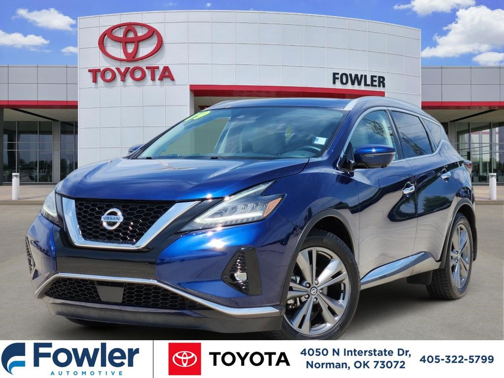 Deep Blue Pearl 2019 Nissan Murano SUV / Crossover Front-Wheel Drive Continuously Variable Transmission