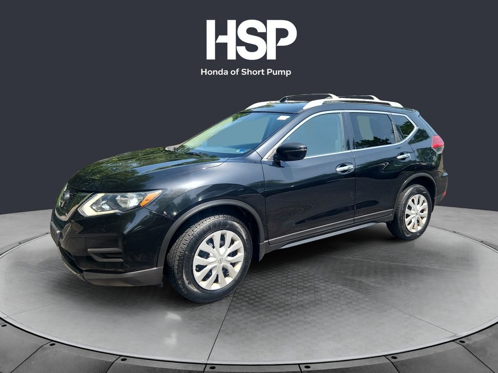 Gray (Magnetic Black) 2017 Nissan Rogue SUV / Crossover All-Wheel Drive Continuously Variable Transmission