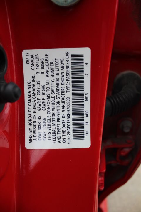 Used Car 2017 Honda Civic  Si For Sale Under $20,000 In Georgetown, Texas