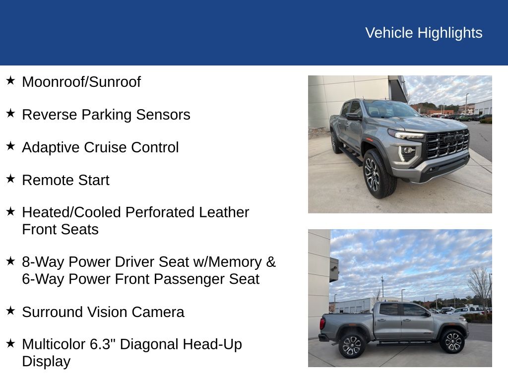 2023 GMC Canyon 4WD Crew Cab Short Box AT4