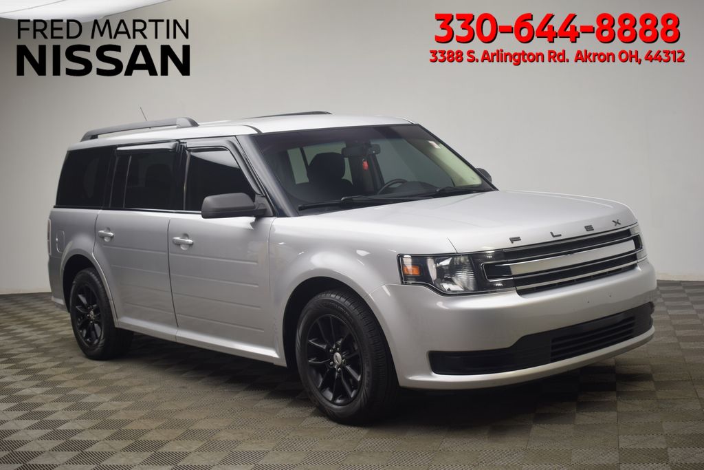 Ingot Silver 2014 Ford Flex SE SUV / Crossover Front-Wheel Drive 6-Speed Automatic