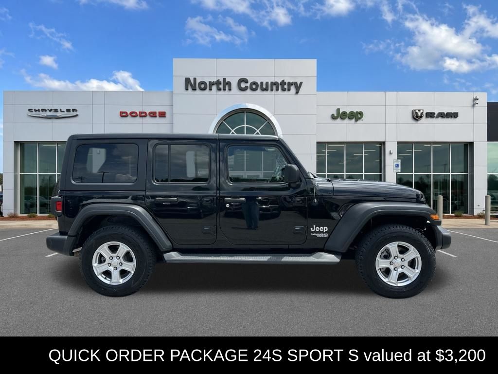 Black Clearcoat 2020 Jeep Wrangler SUV / Crossover Four-Wheel Drive 8-Speed Automatic