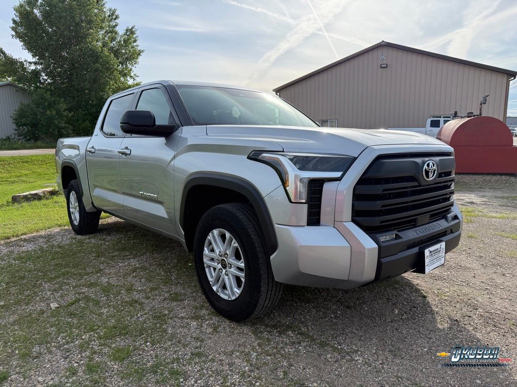 Celestial Silver Metallic 2024 Toyota Tundra Pickup Truck Four-Wheel Drive Automatic