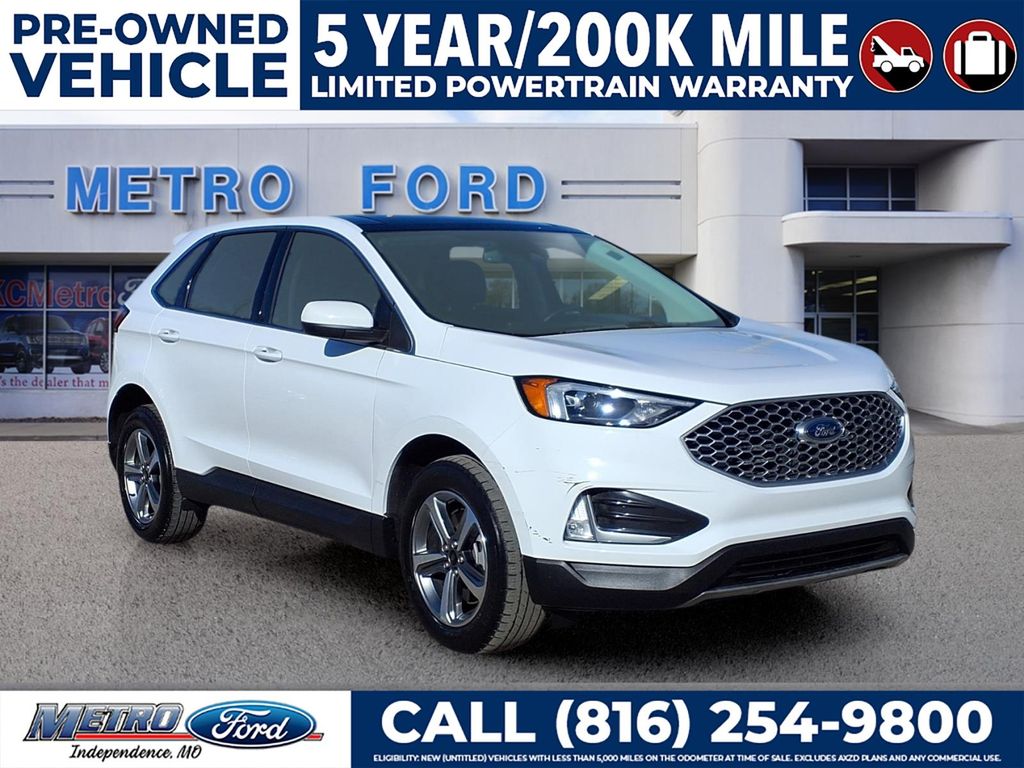 Oxford White 2024 Ford Edge SUV / Crossover All-Wheel Drive 8-Speed Automatic