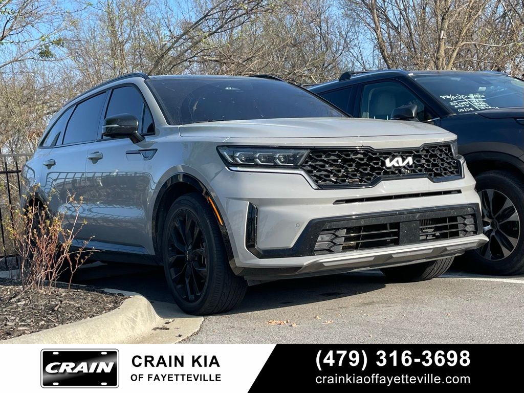 Wolf Gray 2022 Kia Sorento SX Prestige FWD SUV / Crossover Front-Wheel Drive 8-Speed Dual Clutch