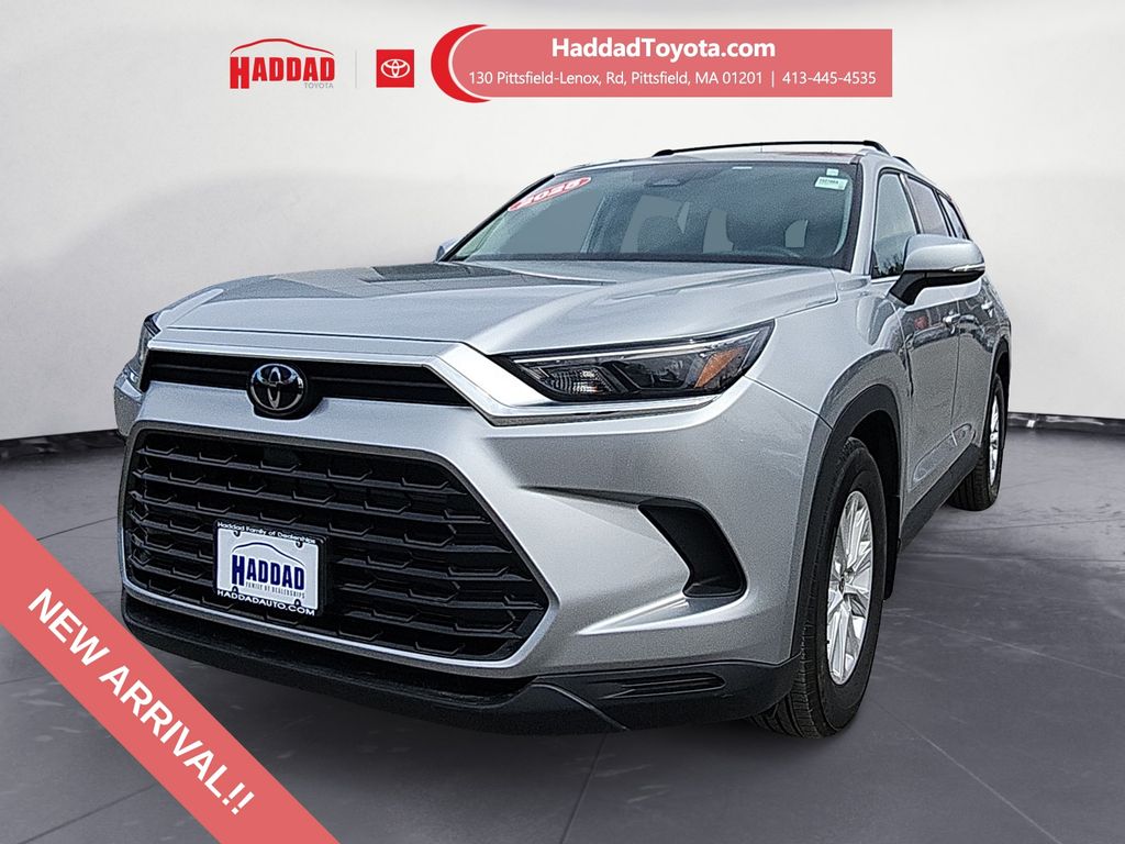 Celestial Silver Metallic 2025 Toyota Grand Highlander Hybrid XLE AWD SUV / Crossover All-Wheel Drive Continuously Variable Transmission