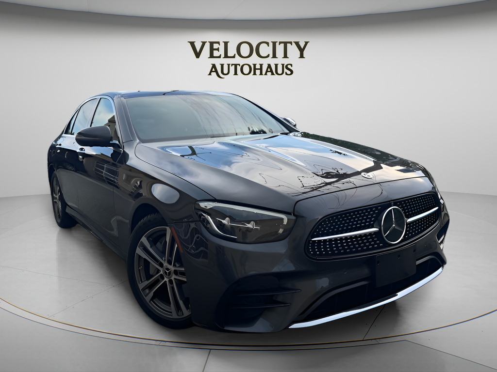 Gray 2021 Mercedes-Benz E-Class Sedan All-Wheel Drive 9-Speed Automatic