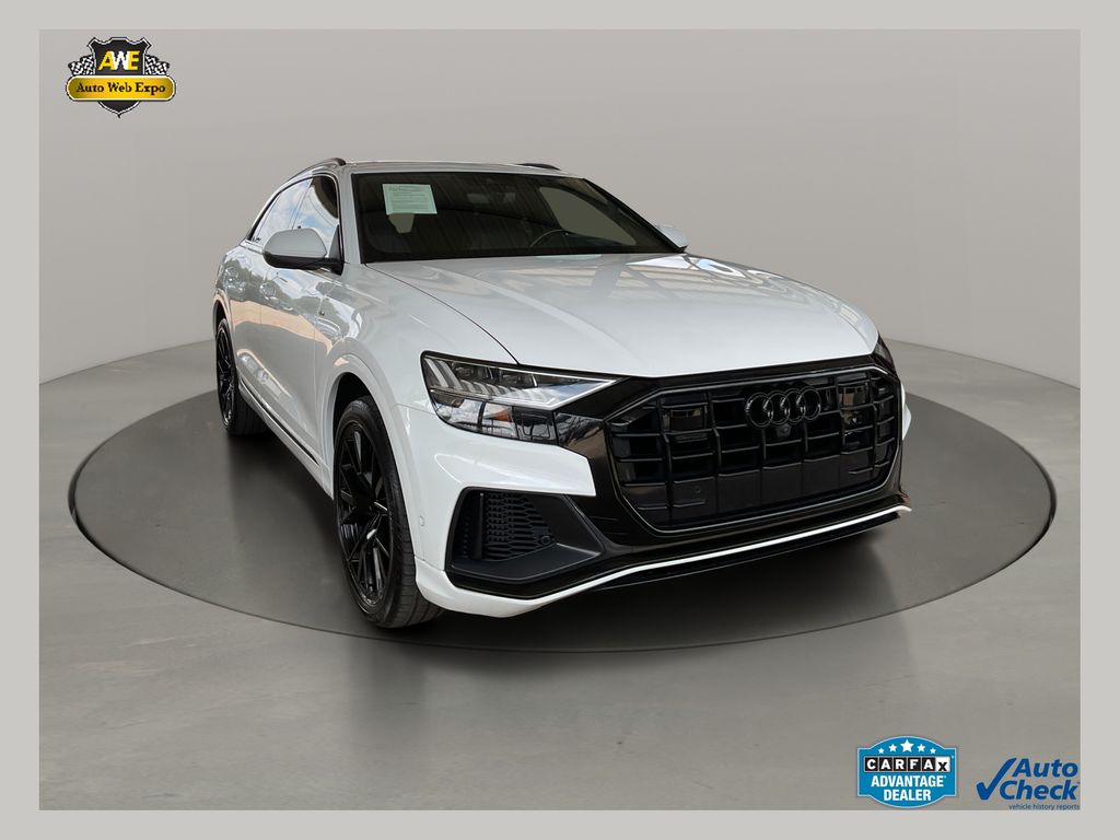 Glacier White Metallic 2021 Audi Q8 quattro Prestige 55 TFSI SUV / Crossover All-Wheel Drive 8-Speed Automatic