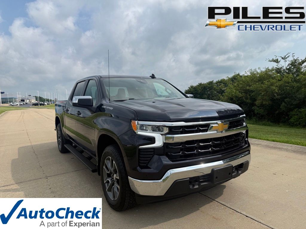 Dark Ash Metallic 2023 Chevrolet Silverado 1500 Pickup Truck Four-Wheel Drive 8-Speed Automatic