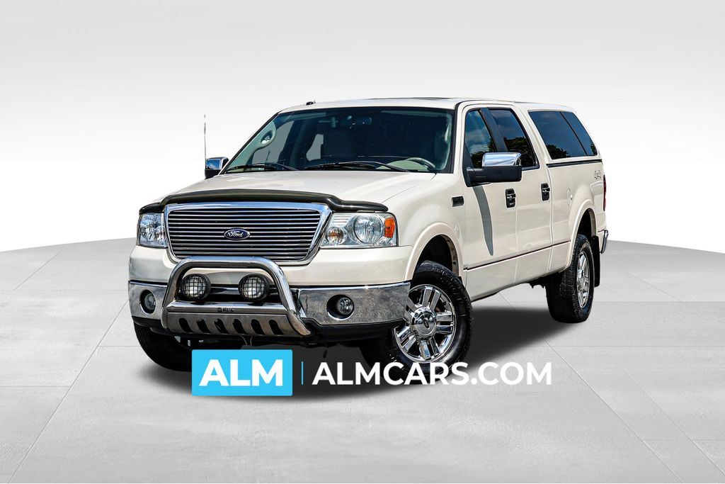 2008 Ford F-150 XLT SuperCrew SB 4WD Pickup Truck Four-Wheel Drive 4-Speed Automatic Overdrive