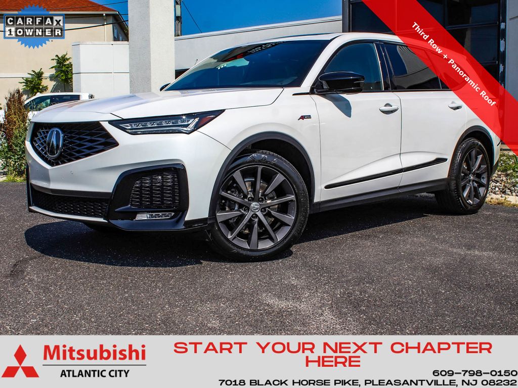 Platinum White Pearl 2025 Acura MDX SUV / Crossover All-Wheel Drive Automatic
