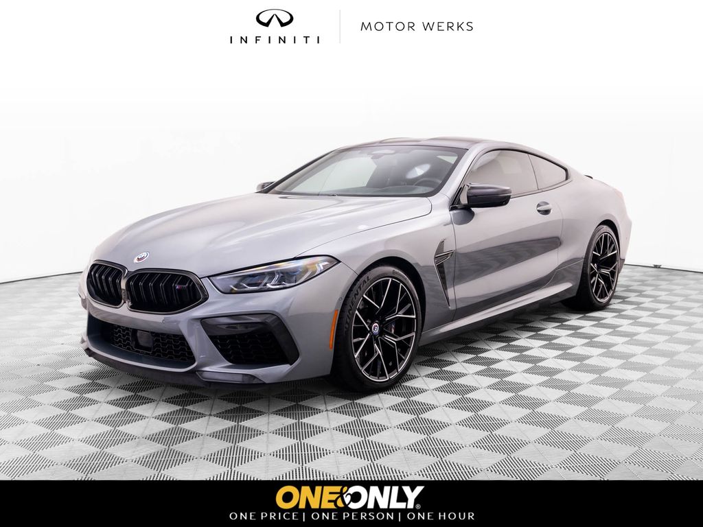 Skyscraper Gray Metallic 2023 BMW M8 Coupe All-Wheel Drive 8-Speed Automatic