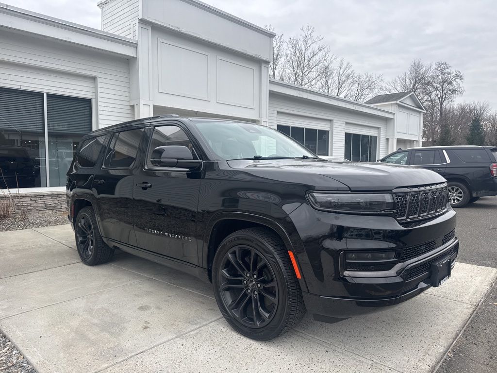 Black 2022 Jeep Grand Wagoneer Series II 4WD SUV / Crossover Four-Wheel Drive 8-Speed Automatic