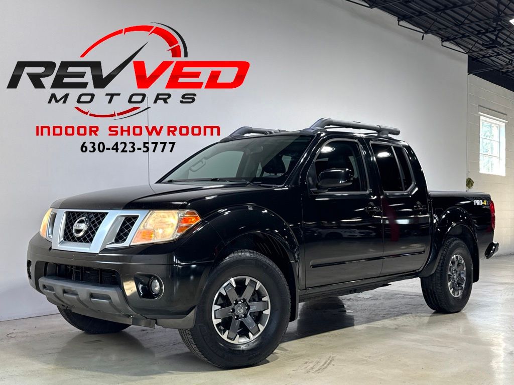 Gray (Magnetic Black) 2016 Nissan Frontier Pickup Truck Four-Wheel Drive 5-Speed Automatic Overdrive