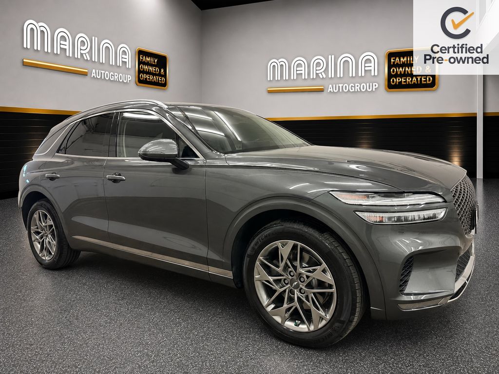 Himalayan Gray 2022 Genesis GV70 SUV / Crossover All-Wheel Drive 8-Speed Automatic