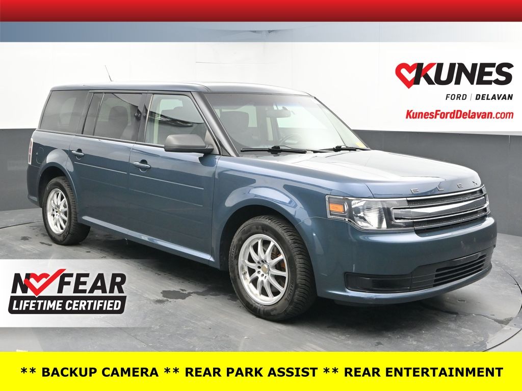 Blue Metallic 2016 Ford Flex SE SUV / Crossover Front-Wheel Drive 6-Speed Automatic