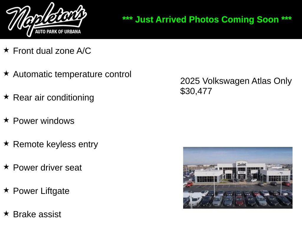 2025 Volkswagen Atlas SE 4Motion with Technology