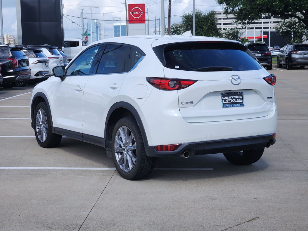 2021 Mazda CX-5 Grand Touring White at DeMontrond Mazda