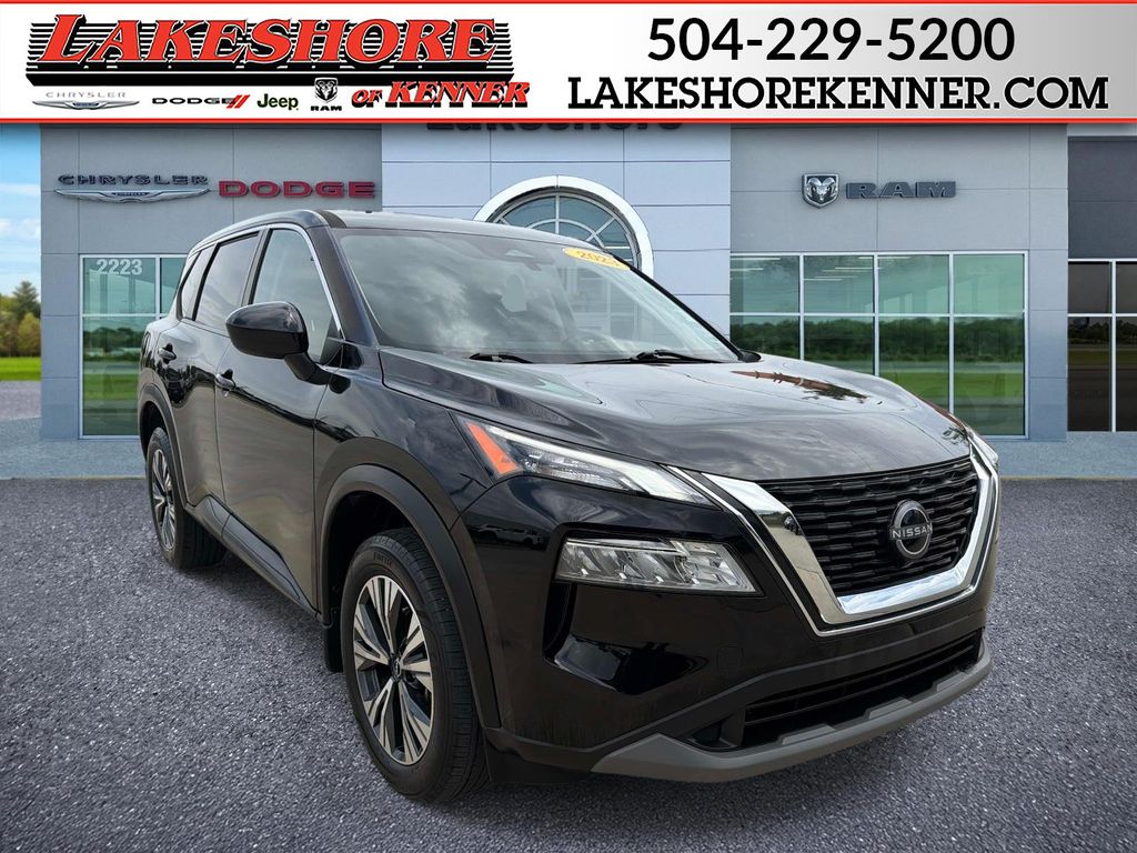 Super Black 2023 Nissan Rogue SUV / Crossover Front-Wheel Drive Continuously Variable Transmission