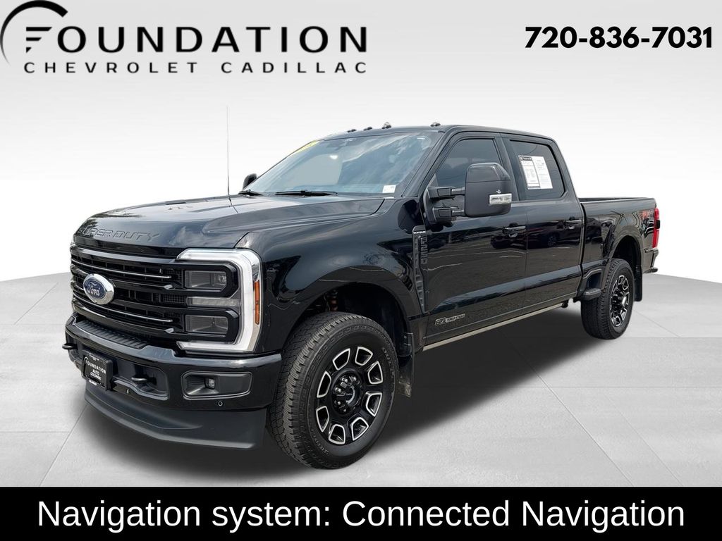 Agate Black Metallic 2026 Ford F-250 Super Duty Pickup Truck Four-Wheel Drive Automatic