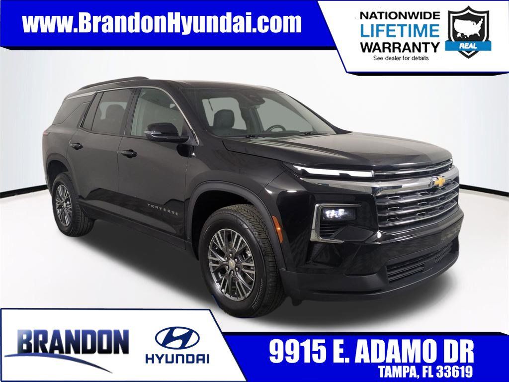 Black Metallic 2026 Chevrolet Traverse SUV / Crossover Front-Wheel Drive 8-Speed Automatic