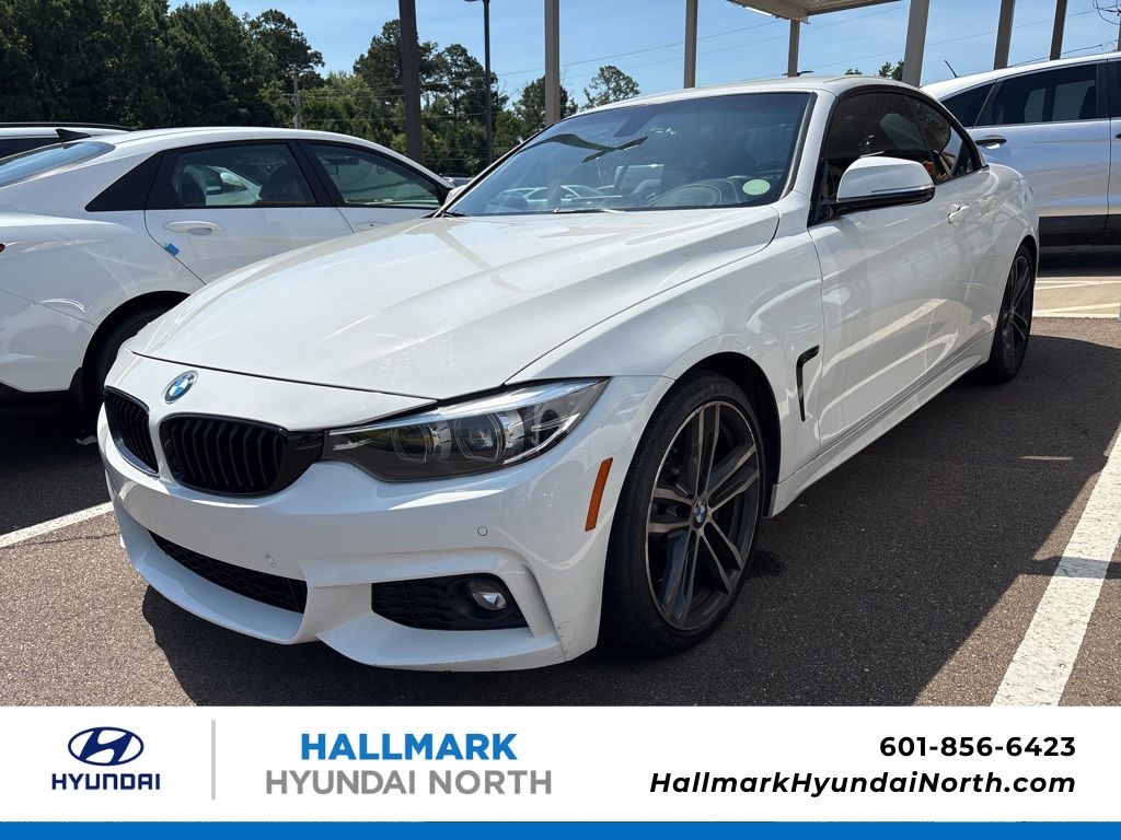 Alpine White 2018 BMW 4 Series 440i Convertible RWD Convertible Rear-Wheel Drive 8-Speed Automatic
