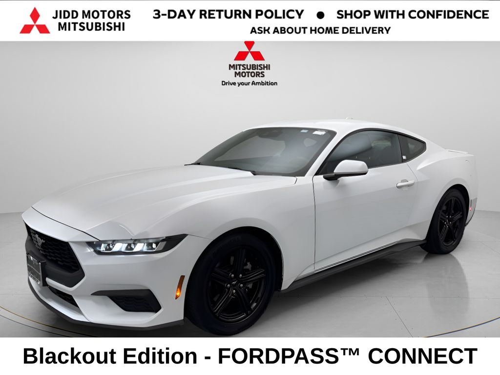 Oxford White 2024 Ford Mustang EcoBoost Premium Fastback RWD Coupe Rear-Wheel Drive Automatic