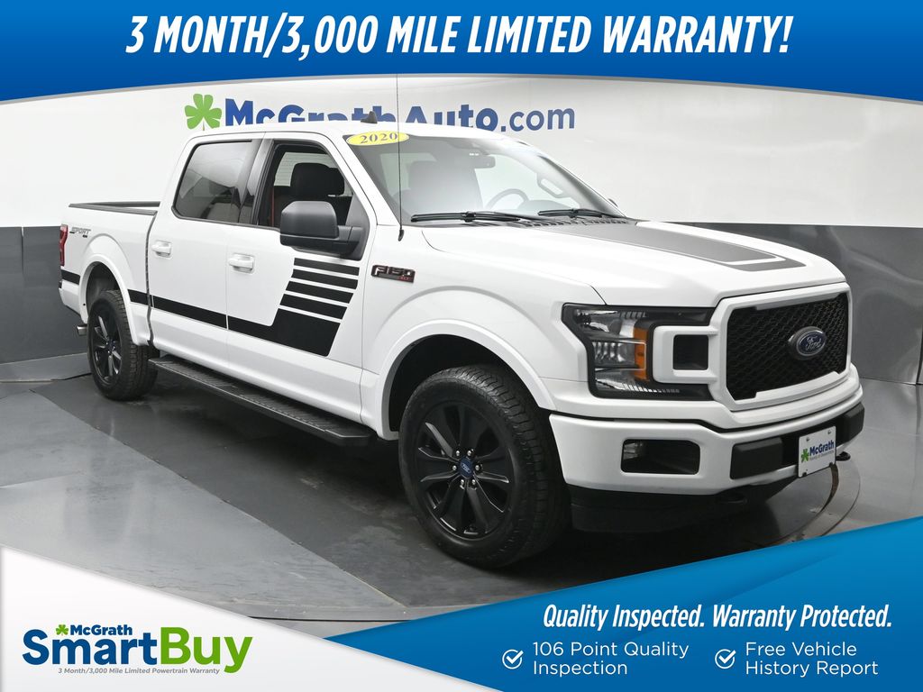 Oxford White 2020 Ford F-150 Pickup Truck Four-Wheel Drive Automatic