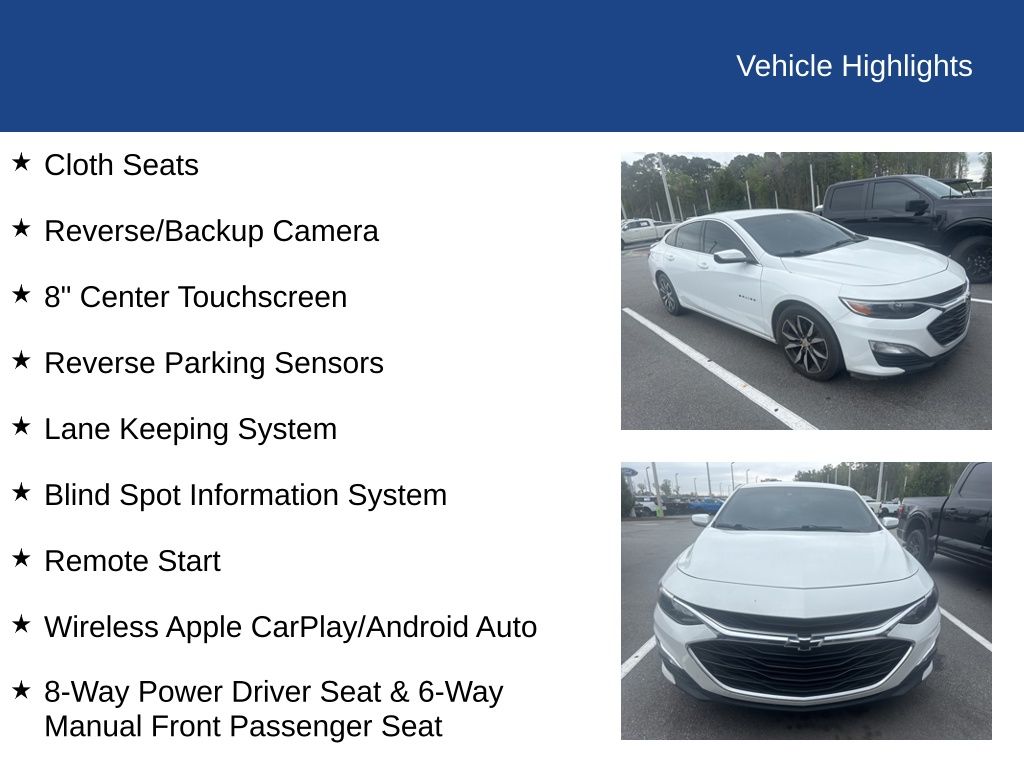 2024 Chevrolet Malibu FWD RS