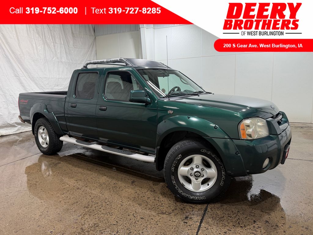 2002 Nissan Frontier 4 Dr SE 4WD Crew Cab LB