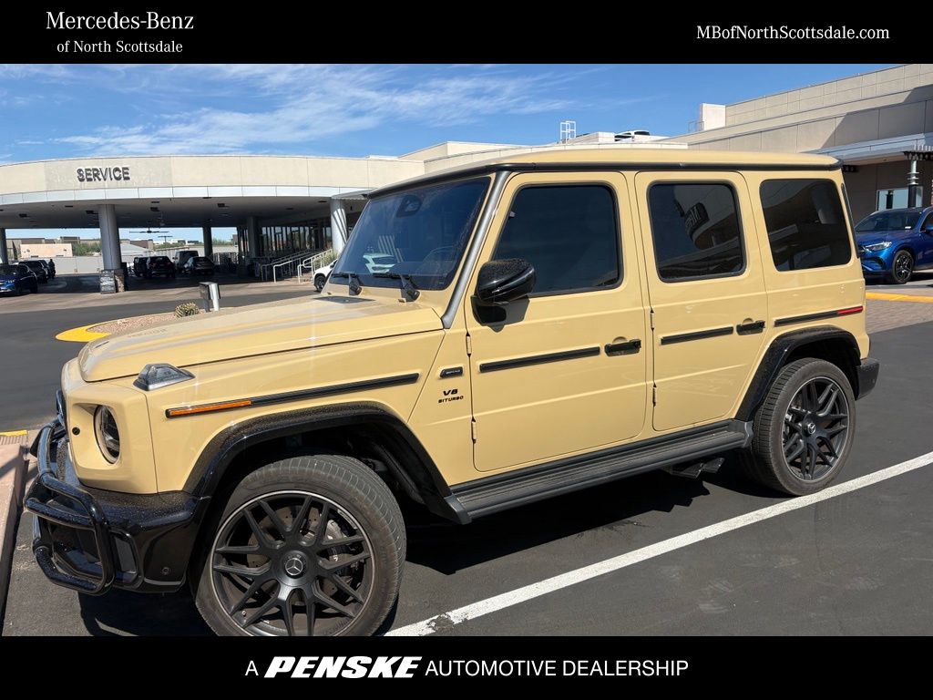 Desert Sand 2026 Mercedes-Benz G-Class SUV / Crossover All-Wheel Drive 9-Speed Automatic