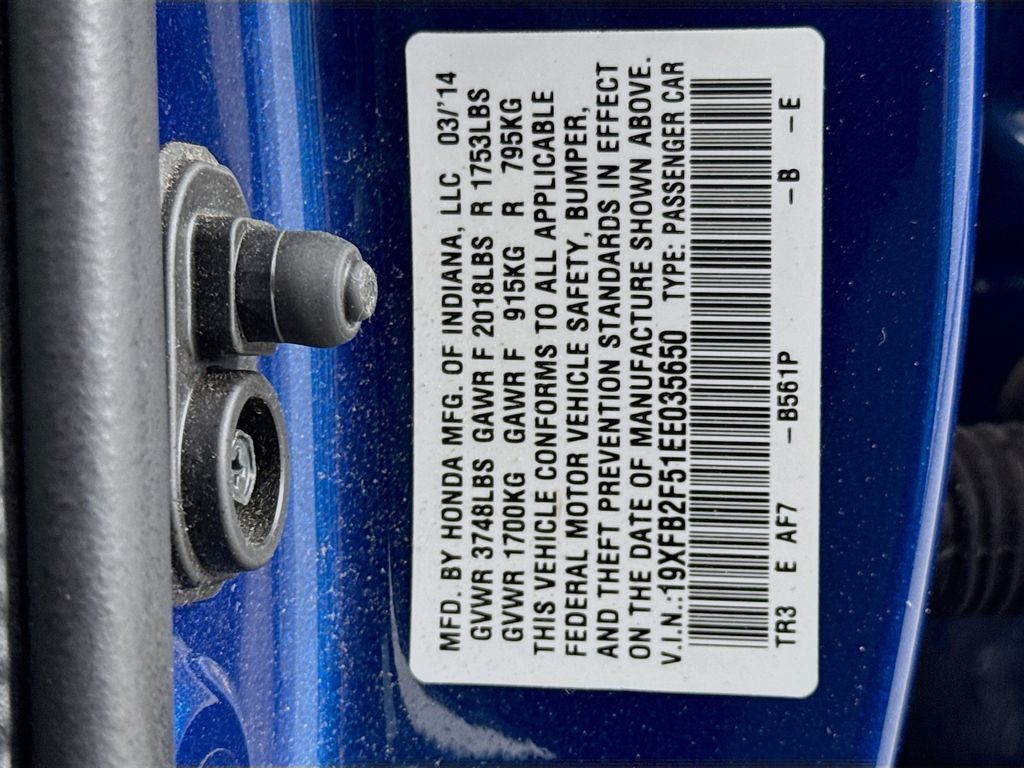 Used Car 2014 Honda Civic  Lx For Sale Under $15,000 In Austin, Texas