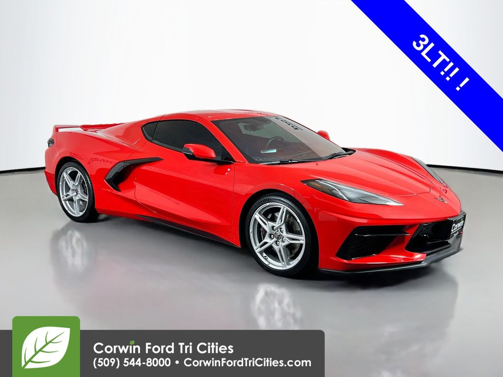 Torch Red 2023 Chevrolet Corvette Stingray 3LT Coupe RWD Coupe Rear-Wheel Drive 8-Speed Dual Clutch