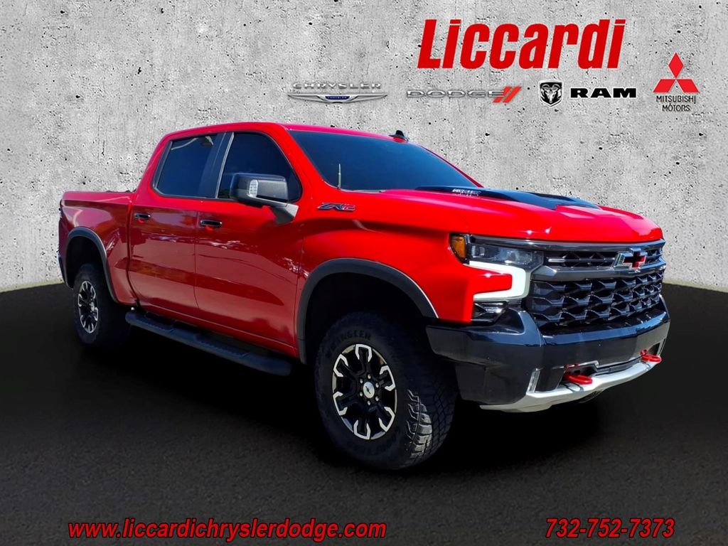 Red Hot 2024 Chevrolet Silverado 1500 Pickup Truck Four-Wheel Drive Automatic