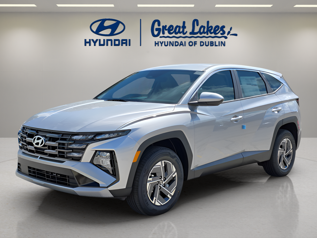 Shimmering Silver 2026 Hyundai Tucson Hybrid Blue AWD SUV / Crossover All-Wheel Drive 6-Speed Automatic