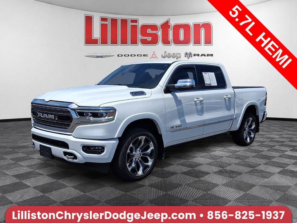 Bright White Clearcoat 2023 RAM 1500 Pickup Truck Four-Wheel Drive 8-Speed Automatic