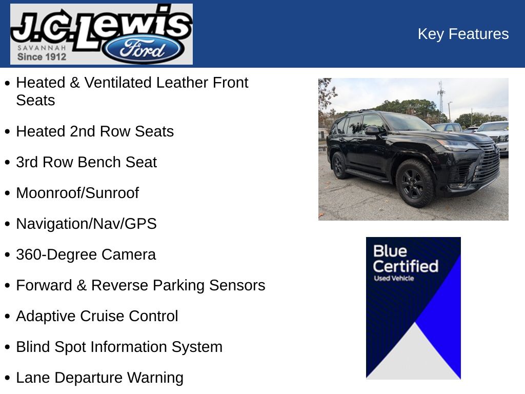 2025 Lexus LX 700h Overtrail