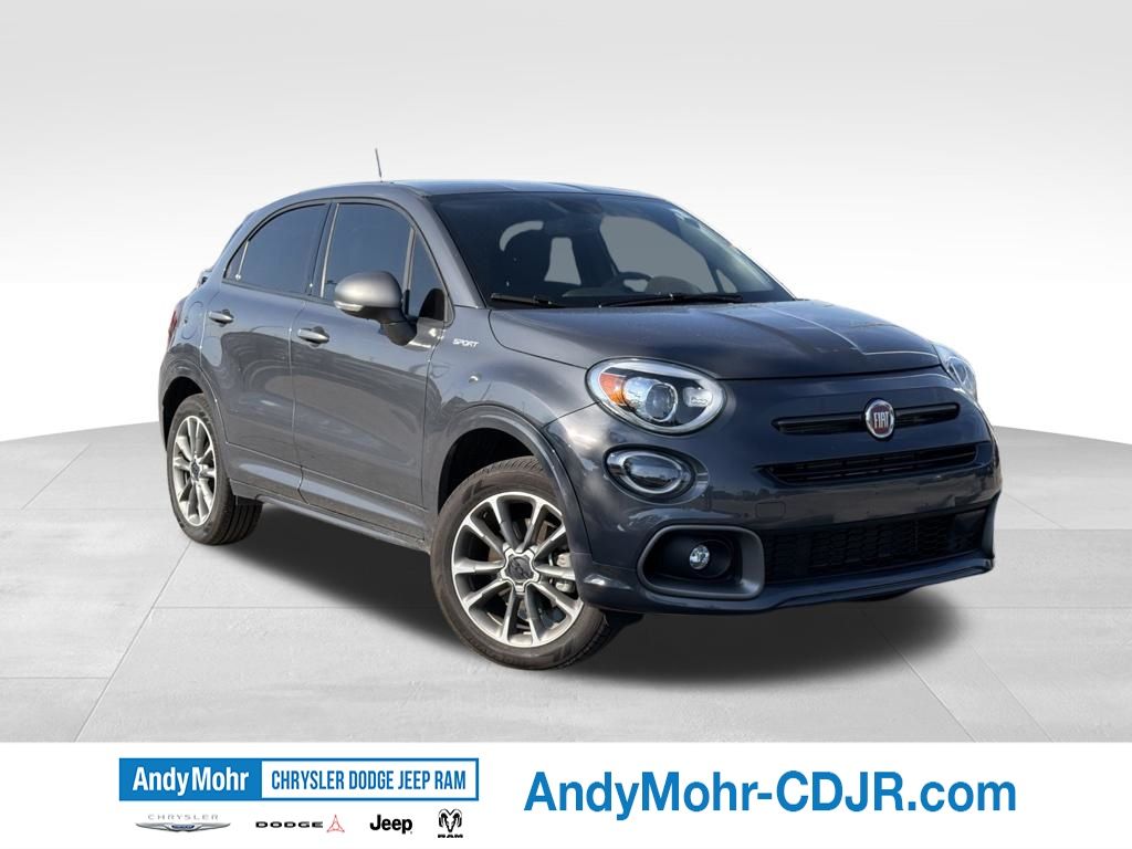 Gray Metallic 2021 FIAT 500X SUV / Crossover All-Wheel Drive 9-Speed Automatic