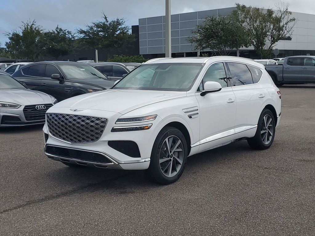 Alta White 2026 Genesis GV80 2.5T Select AWD SUV / Crossover All-Wheel Drive 8-Speed Automatic