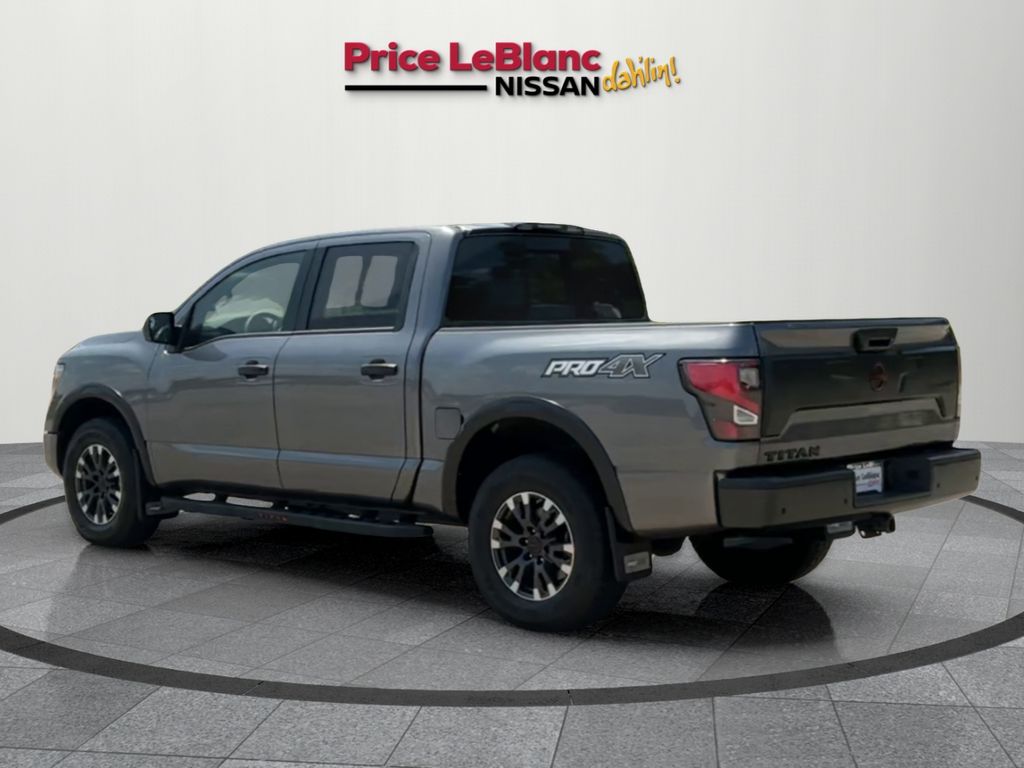 2024 Nissan Titan PRO-4X Gray at Browns Ford of Johnstown