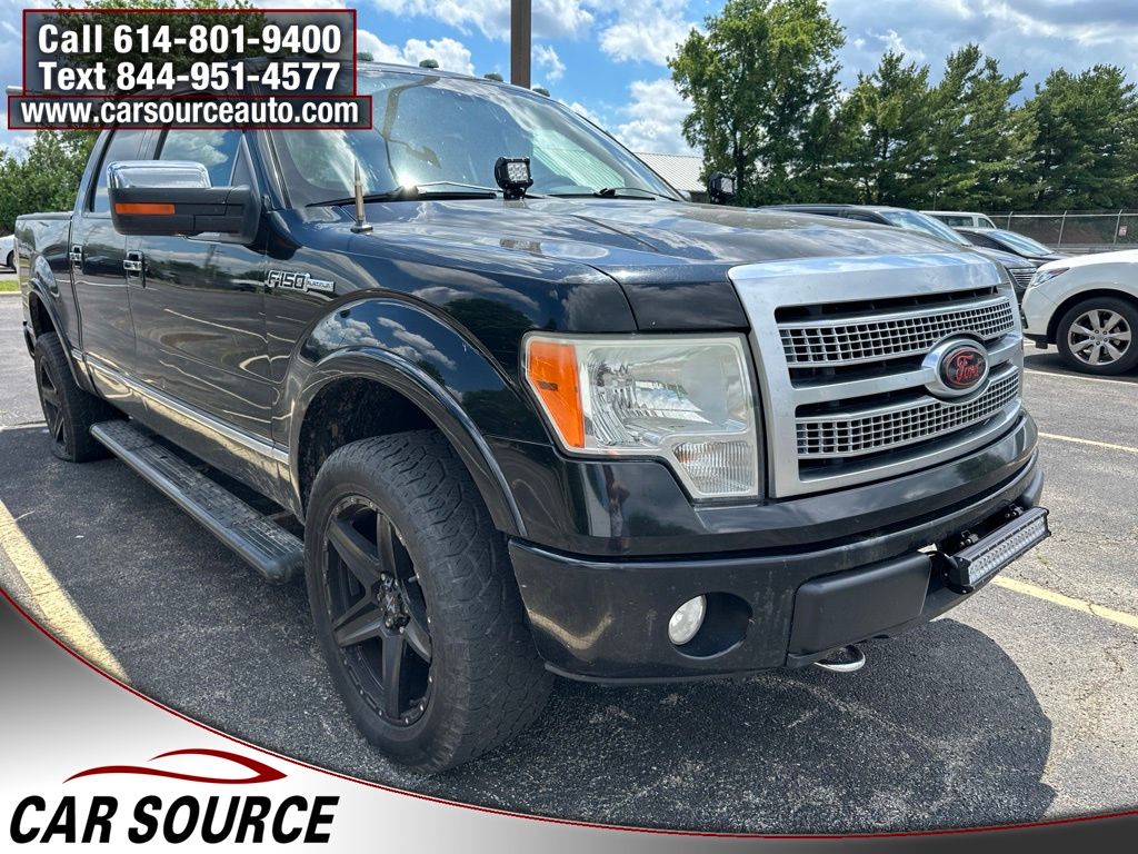 Black Clearcoat 2009 Ford F-150 Pickup Truck Four-Wheel Drive 6-Speed Automatic