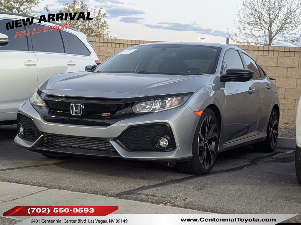 Silver Metallic 2019 Honda Civic Sedan Front-Wheel Drive 6-Speed Manual