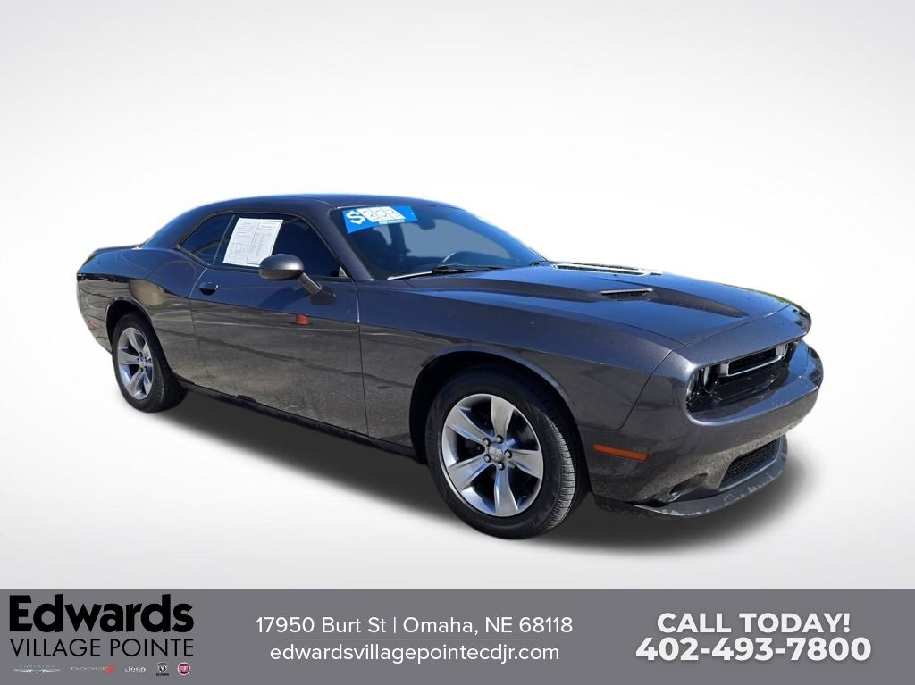 Gray (Granite Crystal Metallic Clearcoat) 2019 Dodge Challenger Coupe Rear-Wheel Drive 8-Speed Automatic