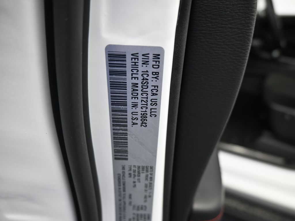 New 2026 White Knuckle Clearcoat Dodge GT HEMI V8 image 17