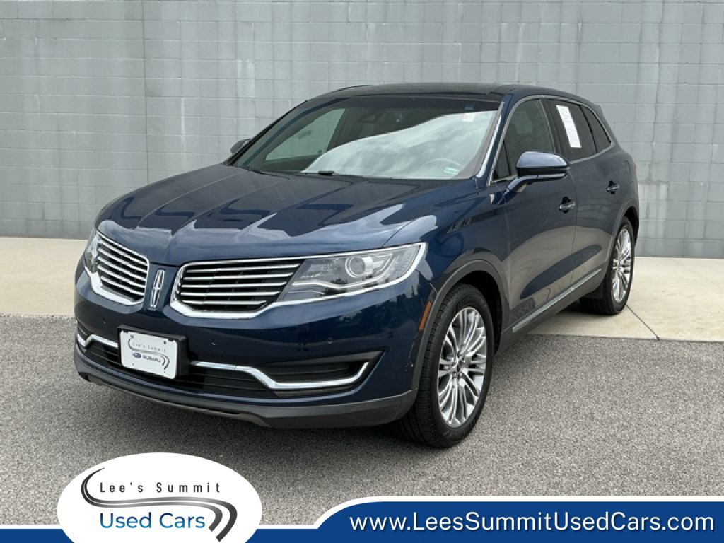 Sapphire Blue Metallic 2017 Lincoln MKX SUV / Crossover Front-Wheel Drive 6-Speed Automatic