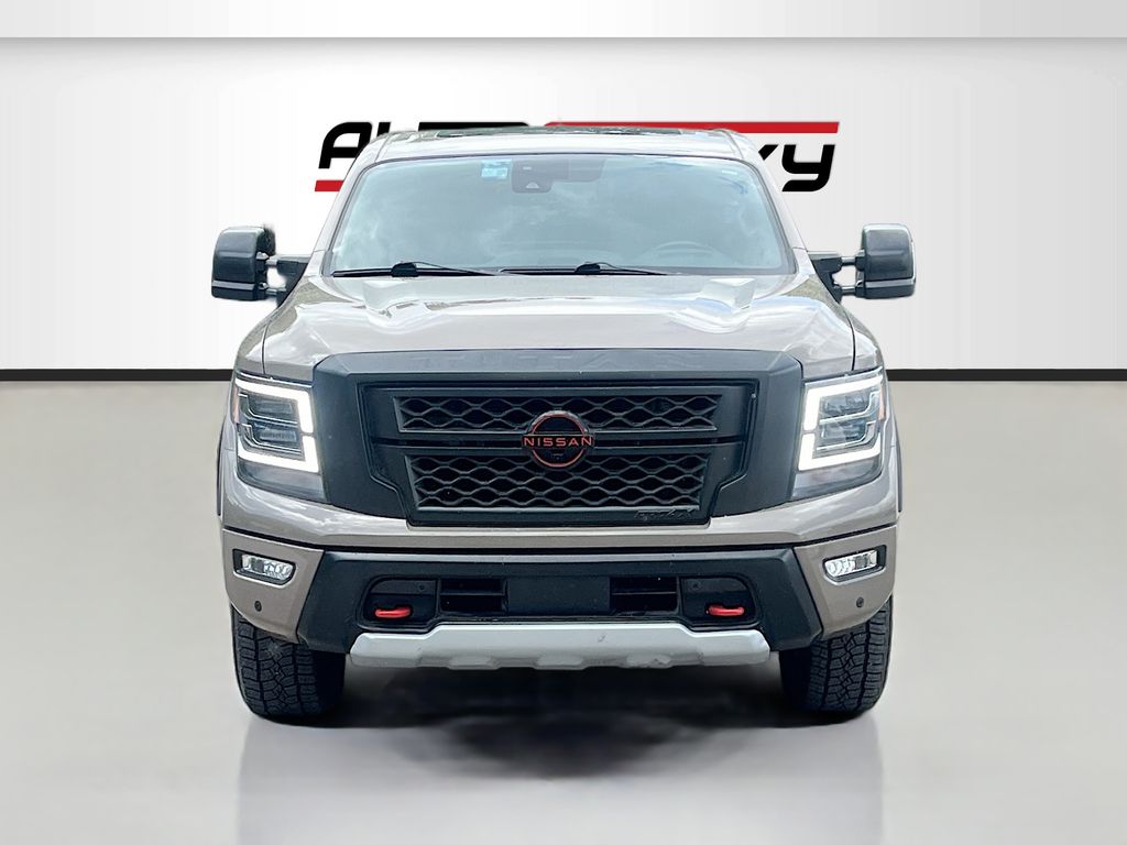 2024 Nissan Titan PRO-4X Beige at AutoSavvy Houston Northwest