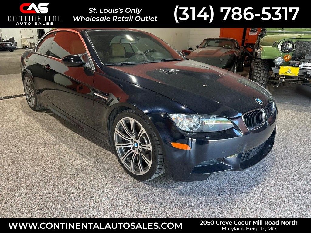 Jerez Black Metallic 2013 BMW M3 Convertible Rear-Wheel Drive 7-Speed Automatic